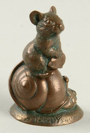 Cairn Bronze Charmers Tardy - With Box