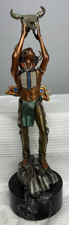 To the Great Spirit Collection Thunder Cloud-A Hunter's Thanksgiving - Boxed