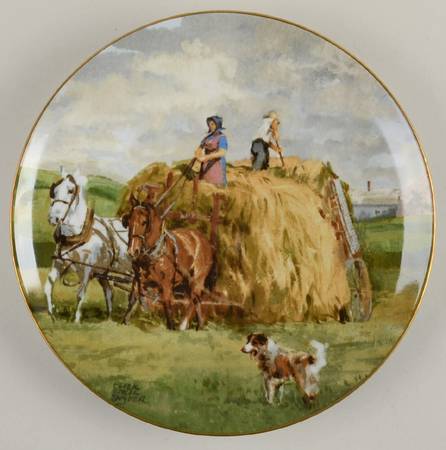 Perserving a Way of Life Atop Hay Wagon - Boxed