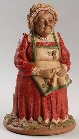 Christmas Tom Clark Figurines Belle Kringle-Mrs Claus - No Box