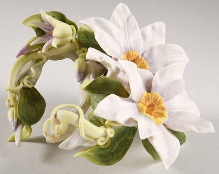 Floral Studies Clematis-White - No Box