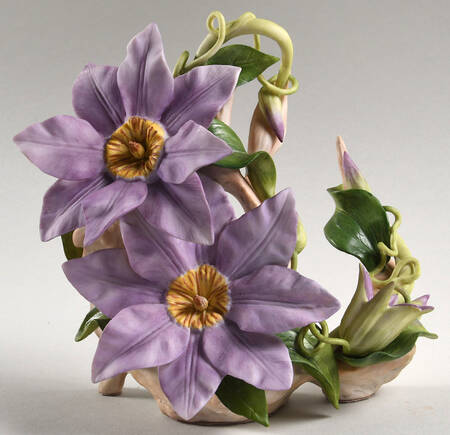 Floral Studies Clematis-Purple - No Box