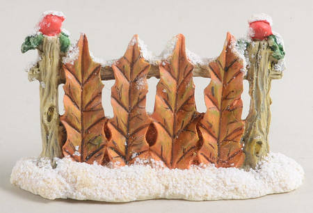 Squashville Village Leaf Fence - Boxed