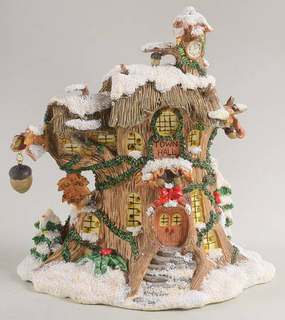 Squashville Village Great Oak Town Hall - Boxed