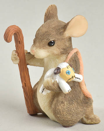 Squashville Christmas Pageant Shepherd With Lamb - No Box