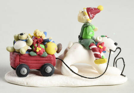 Little Street Collection Christmas The Elfin Express - No Box