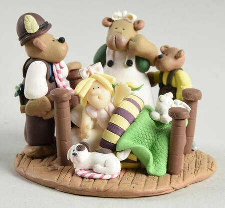 Little Street Nursery Rhymes & Fairy Tales Goldilocks And The Three Bears - No Box