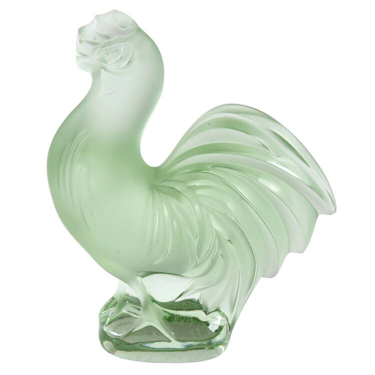 Birds Rooster - Light Green - No Box