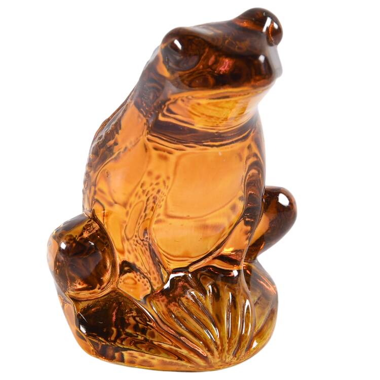 Animals - Other Frog Sitting - Amber - Boxed