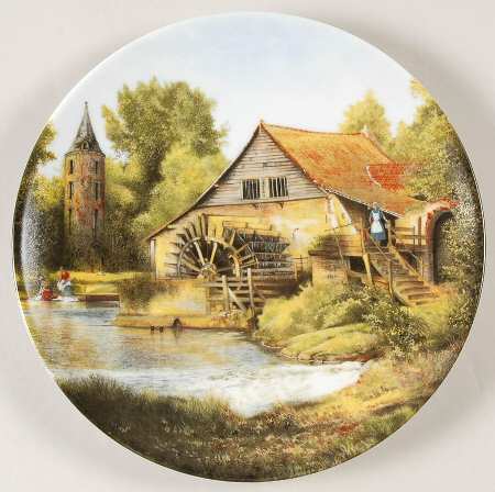 French Country Landscapes Old Water Mill In Alsace - Boxed