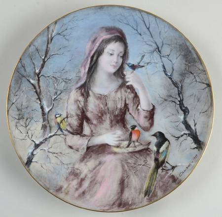 Girls of The Seasons by D'Arceau Limoges
