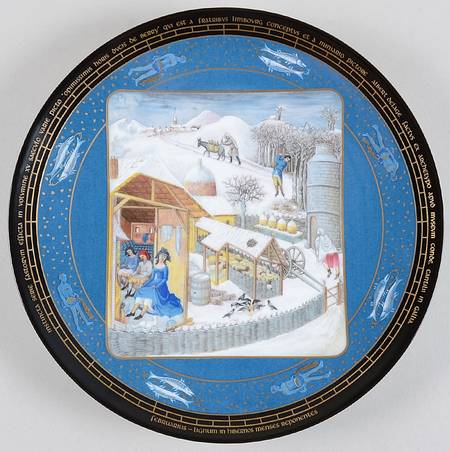 Tres Riches Heures Fevrier-Febuary - Boxed