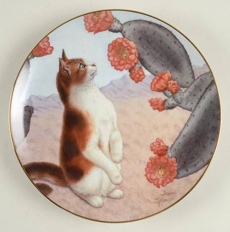 Cats and Flowers Faux Paw - No Box