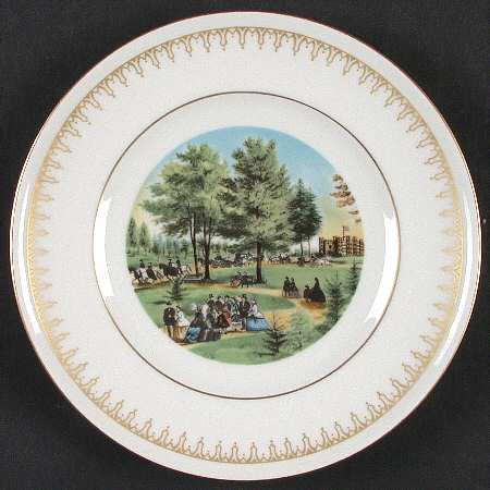 Currier & Ives Central Park, The Drive - No Box