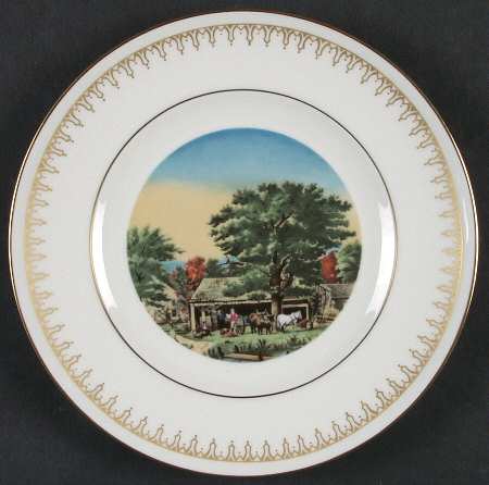 Currier & Ives Autumn In New England - No Box
