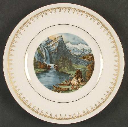 Currier & Ives Yosemite Valley - No Box