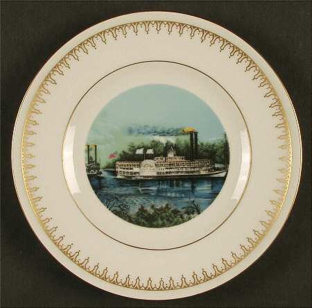 Currier & Ives Rounding A Bend - No Box