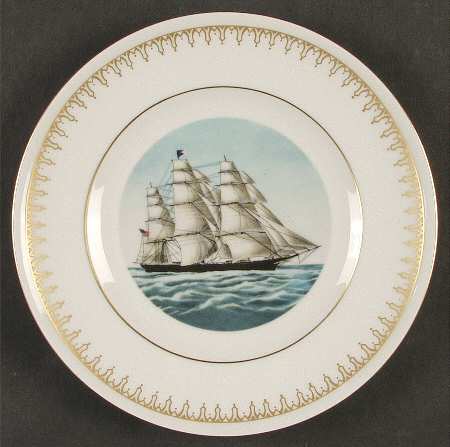 Currier & Ives Clipper Ship "Flying Cloud" - No Box