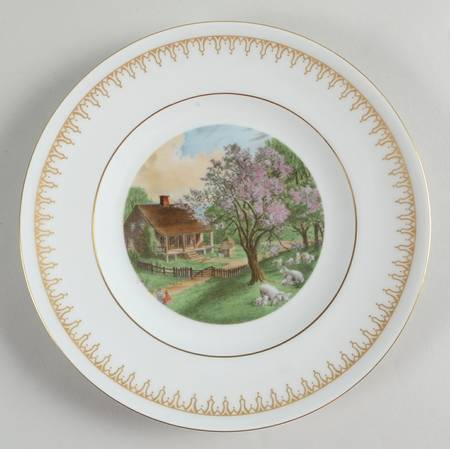 Currier & Ives American Homestead - No Box