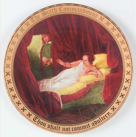Ten Commandments Thou Shalt Not Commit Adultery - No Box