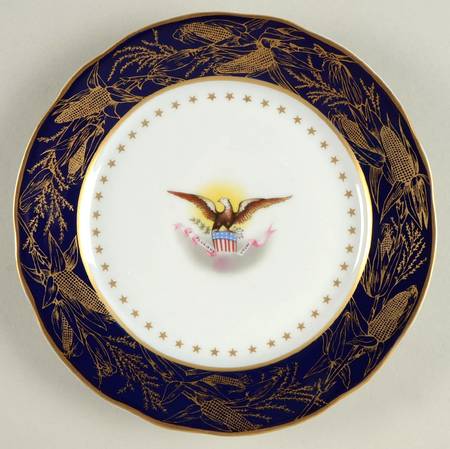 White House China Benjamin Harrison - No Box