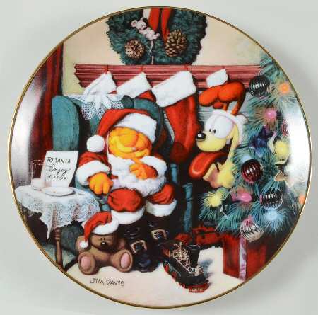 Garfields Christmas Not A Fat Cat Was Dtirring - No Box