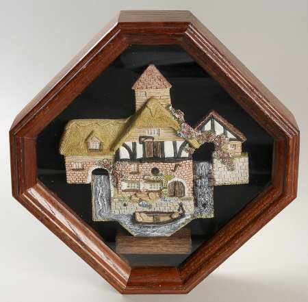 Collectors Guild Scene Pershore Mill-Plaque - No Box