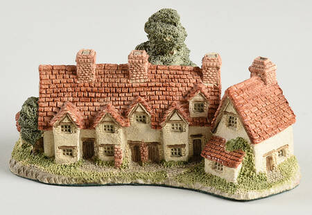 Heart of England Series Craftsmens Cottages - Red Roof - Boxed