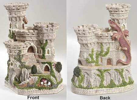 Main Collection St George & The Dragon - Red - Boxed