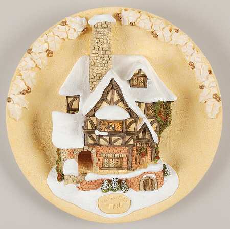 Dickens Christmas Tiny Tim Christmas Plaque - With Box