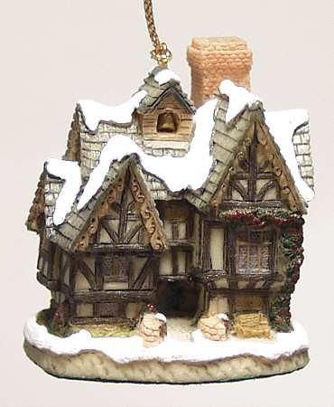 Cottage Ornament Scrooge's School - Boxed