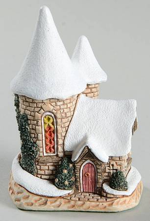 Cottage Ornament Garden Chapel - Boxed