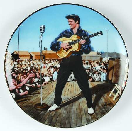 Elvis Presley In Performance Back In Tupelo, 1956 - Boxed