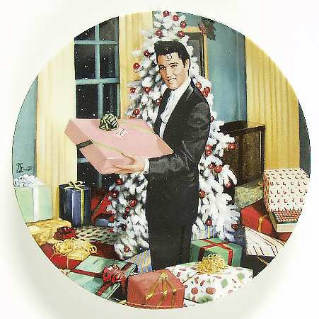 Elvis Presley Looking At A Legend Christmas At Graceland - No Box