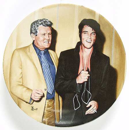 Elvis Presley Looking At A Legend Elvis Returns To The Stage - With Box