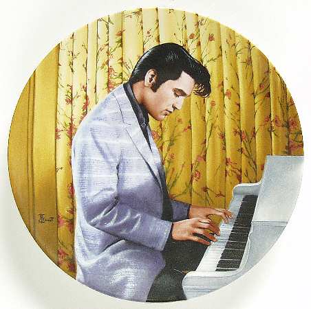 Elvis Presley Looking At A Legend His Hand In Mine - Boxed