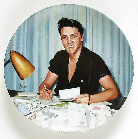 Elvis Presley Looking At A Legend Letters From Fans - Boxed