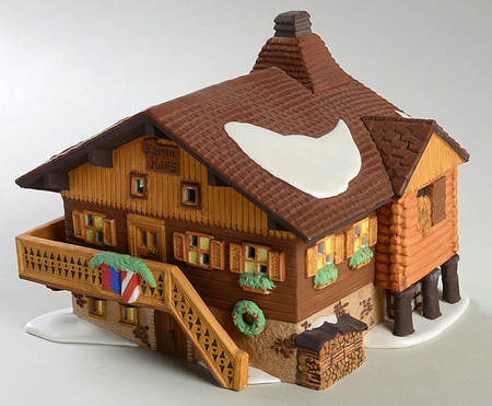 Alpine Village Kamm Haus-House On The Crest - Boxed