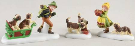 Alpine Village New Batch Of Christmas Friends - Boxed