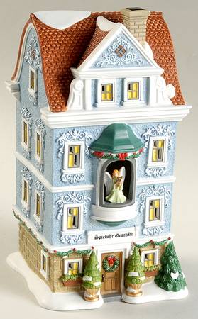 Alpine Village Spieluhr Geschaft - Boxed