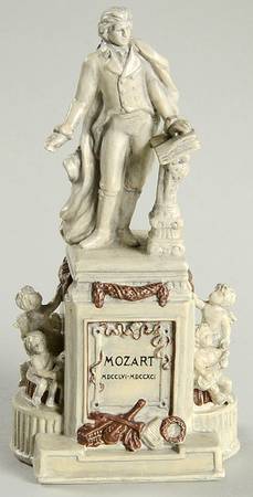 Alpine Village Mozart Monument - Boxed