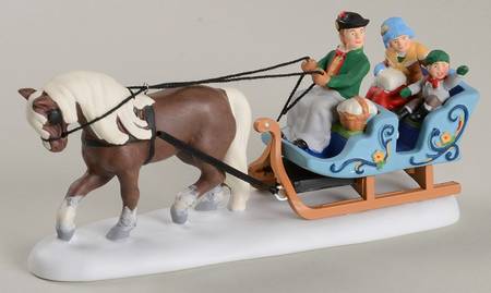 Alpine Village Alpine Sleigh Ride - Boxed