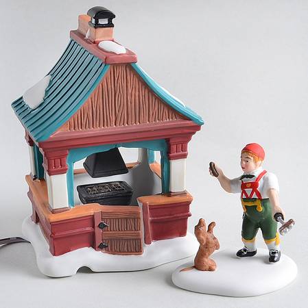 Christmas Market - Alpine Village Bratwurst Booth - Boxed