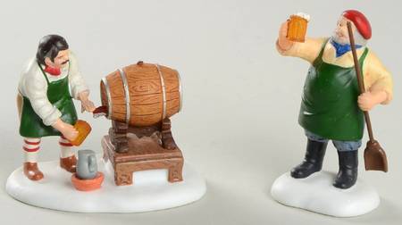 Alpine Village The Brew Master-Set Of 2 - Boxed