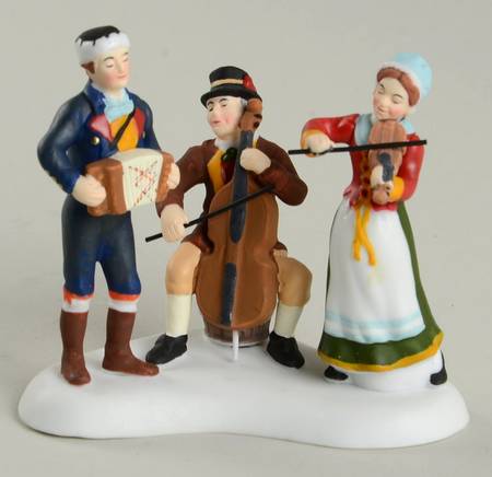 Christmas Market - Alpine Village Christmas Market Musicians - Boxed