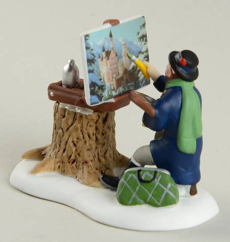 Alpine Village Plein Air Painter - Boxed