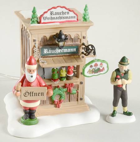 Christmas Market - Alpine Village Holiday Smoker Booth - Boxed