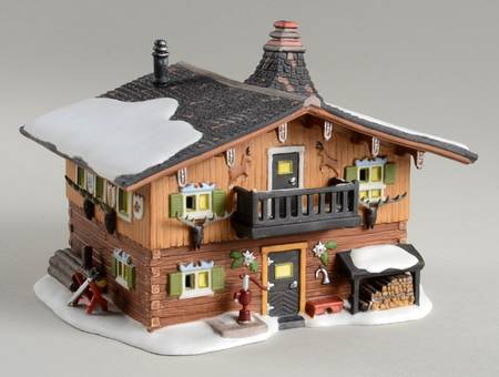 Alpine Village Jagerutte- Hunting Cabin - Boxed