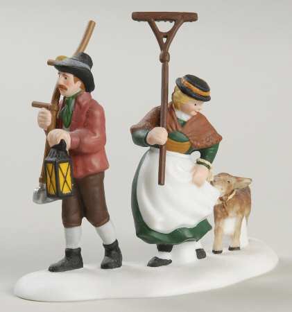 Alpine Village Back From The Fields - Boxed