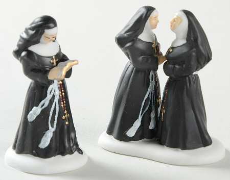 Alpine Village Sisters Of The Abbey - Boxed